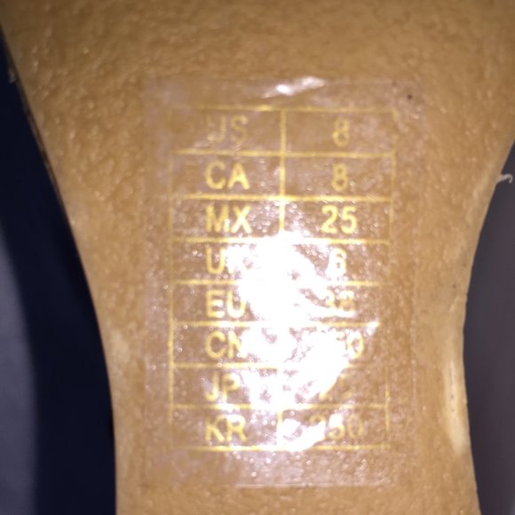 Forever 21 6 inch High Wedge Cork Platform Sandals Black Size 8 NWT - Picture 14 of 14